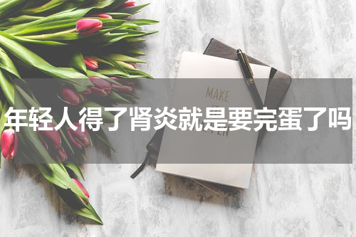 年轻人得了肾炎就是要完蛋了吗